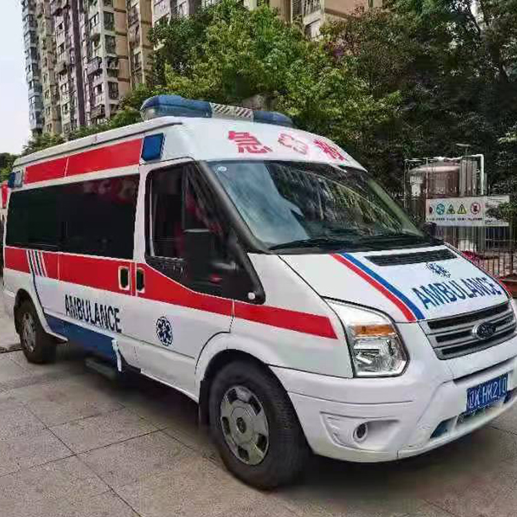 山西长途救护车护送病人返乡